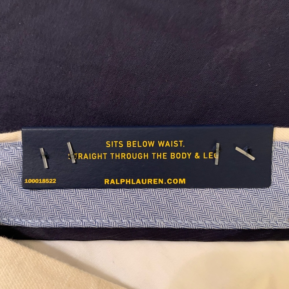 Polo Cream Linen Pants - Picture 5 of 6